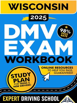 cover image of Wisconsin DMV Exam Workbook